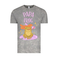 Cloud Rock papa frog Vintage Tee - linhVisuals