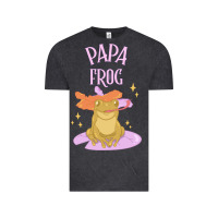 Vintage Black papa frog Vintage Tee - linhVisuals