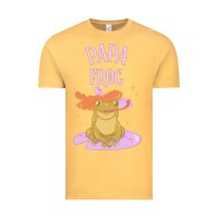 Vintage Mustard papa frog Vintage Tee - linhVisuals