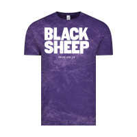 Cloud Purple black sheep Vintage Tee - linhVisuals