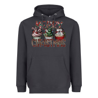 Smoke Merry Christmas Heavyweight Hoodie - CowhideDigitalArt