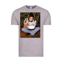 Vintage Zinc johnny cash eating cake in a bush Vintage Tee - linhVisuals