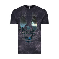 Cloud Black unsc Vintage Tee - linhVisuals