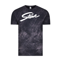 Cloud Black Stowe Vintage Tee - linhVisuals