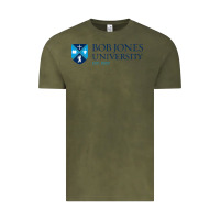 Vintage Olive bob jones university, greenville Vintage Tee - linhVisuals