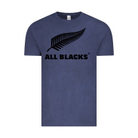 Vintage Denim New Zealand Color Are Blacks Vintage Tee - linhVisuals