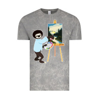 Cloud Rock bob sloth Vintage Tee - linhVisuals