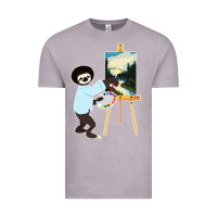 Vintage Zinc bob sloth Vintage Tee - linhVisuals