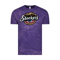 Cloud Purple biloxi shuckers Vintage Tee - linhVisuals
