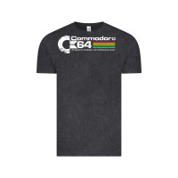 Vintage Black #commodore 64 Vintage Tee - linhVisuals