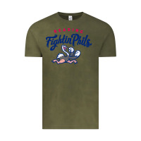Vintage Olive reading fightin phils Vintage Tee - linhVisuals