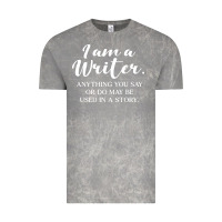 Cloud Rock i am a writer Vintage Tee - linhVisuals