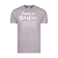 Vintage Zinc i am a writer Vintage Tee - linhVisuals