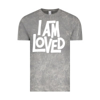 Cloud Rock i am loved Vintage Tee - linhVisuals