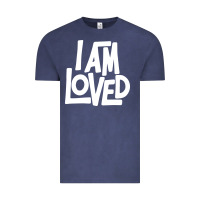 Vintage Denim i am loved Vintage Tee - linhVisuals