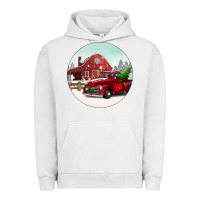 Pigment Lunar Rock Christmas farm Christmas Urban Hoodie - BarkalooDesign