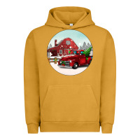 Pigment Peanut Butter Christmas farm Christmas Urban Hoodie - BarkalooDesign