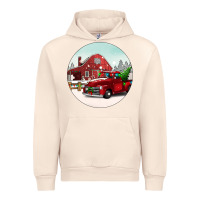 Sandshell Christmas farm Christmas Urban Hoodie - BarkalooDesign
