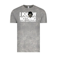 Cloud Rock i know nothing Vintage Tee - linhVisuals