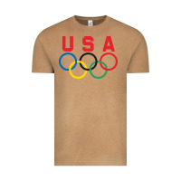 Vintage Camel OLYMPIC RINGS Vintage Tee - linhVisuals