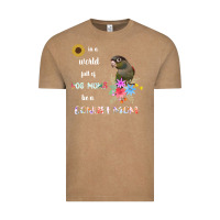 Vintage Coffee funny be a green cheek conure parrot bird mom mother sweatshirt Vintage Tee - linhVisuals