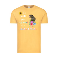 Vintage Mustard funny be a green cheek conure parrot bird mom mother sweatshirt Vintage Tee - linhVisuals