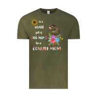 Vintage Olive funny be a green cheek conure parrot bird mom mother sweatshirt Vintage Tee - linhVisuals
