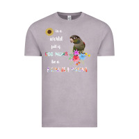 Vintage Zinc funny be a green cheek conure parrot bird mom mother sweatshirt Vintage Tee - linhVisuals