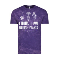 Cloud Purple i think i have enough plants Vintage Tee - linhVisuals
