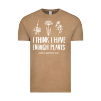 Vintage Coffee i think i have enough plants Vintage Tee - linhVisuals
