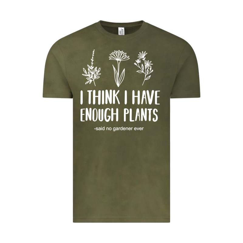 I Think I Have Enough Plants Vintage Tee by linhVisuals | Teevron