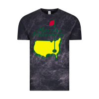 Cloud Black MASTERS TOURNAMENT GOLF Vintage Tee - linhVisuals