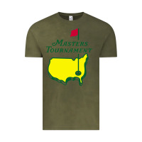 Vintage Olive MASTERS TOURNAMENT GOLF Vintage Tee - linhVisuals