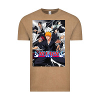 Vintage Coffee Bleachs Anime Vintage Tee - linhVisuals