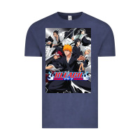 Vintage Denim Bleachs Anime Vintage Tee - linhVisuals