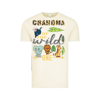 Vintage Arctic grandma of the wild one zoo mother birthday safari jungle long sleeve Vintage Tee - linhVisuals