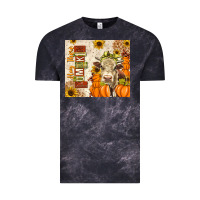 Cloud Black fall hay there pumpkin Vintage Tee - texasbilliewilder