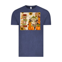Vintage Denim fall hay there pumpkin Vintage Tee - texasbilliewilder
