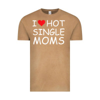 Vintage Camel i love hot single moms tee red heart hot mother milf mommy t shirt Vintage Tee - linhVisuals