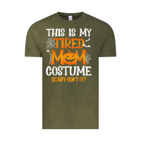 Vintage Olive halloween mom shirts funny this is my tired mom costume t shirt Vintage Tee - linhVisuals
