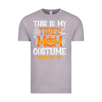Vintage Zinc halloween mom shirts funny this is my tired mom costume t shirt Vintage Tee - linhVisuals