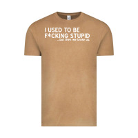 Vintage Camel i used to be f cking stupid Vintage Tee - linhVisuals