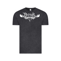 Vintage Black dethklok Vintage Tee - linhVisuals