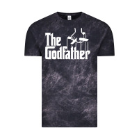 Cloud Black godfather Vintage Tee - linhVisuals