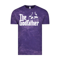 Cloud Purple godfather Vintage Tee - linhVisuals