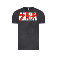 Vintage Black black akira Vintage Tee - linhVisuals