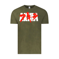 Vintage Olive black akira Vintage Tee - linhVisuals