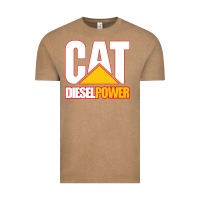 Vintage Coffee cat diesel power Vintage Tee - linhVisuals