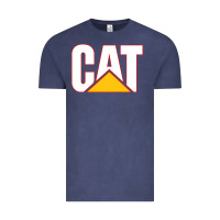 Vintage Denim cat Vintage Tee - linhVisuals
