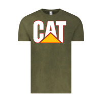 Vintage Olive cat Vintage Tee - linhVisuals